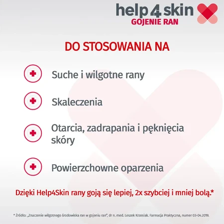 Gel cicatrizzante per la guarigione cutanea Help4skin, 20 g