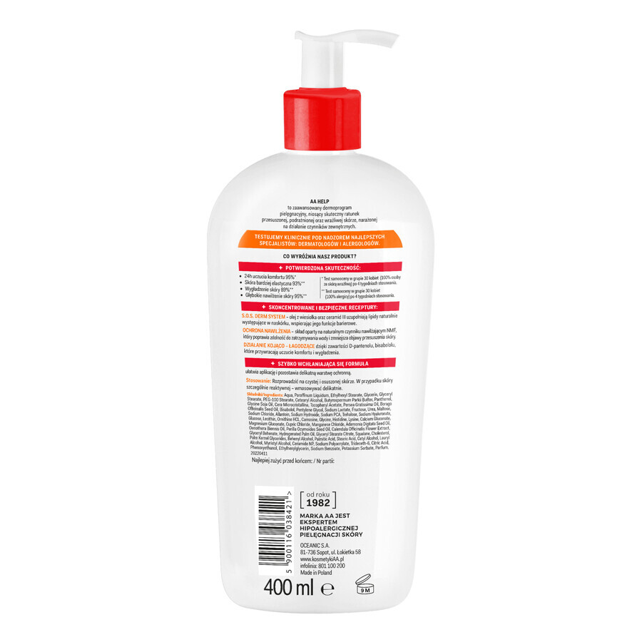 Comprar AA Help, loción para el cuerpo, piel seca, 400 ml AA Help, loción para el cuerpo, piel seca, 400 ml