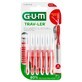 Sunstar Gum Trav-Ler, cepillo para espacios interdentales, 0,8 mm, 6 piezas