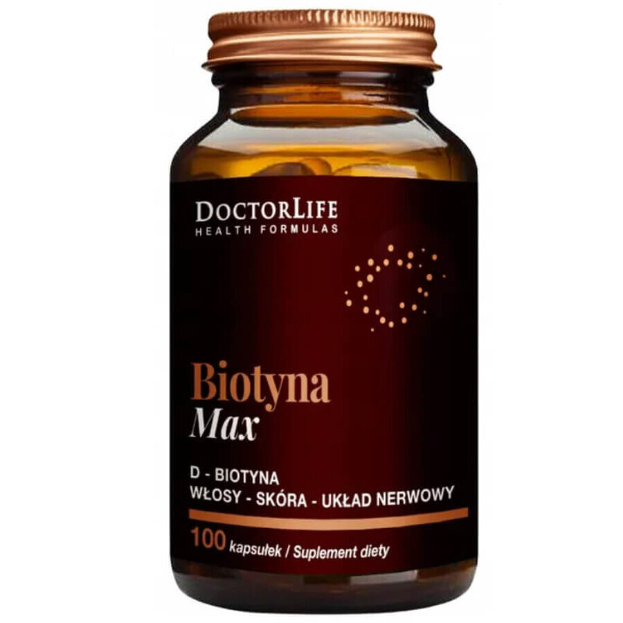 Acquista D-Biotina 5mg, Integratore Alimentare con 100 Compresse - Doctor Life, Max Potenza - per Capelli, Pelle e Unghie D-Biotina 5mg, Integratore Alimentare con 100 Compresse - Doctor Life, Max Potenza - per Capelli, Pelle e Unghie