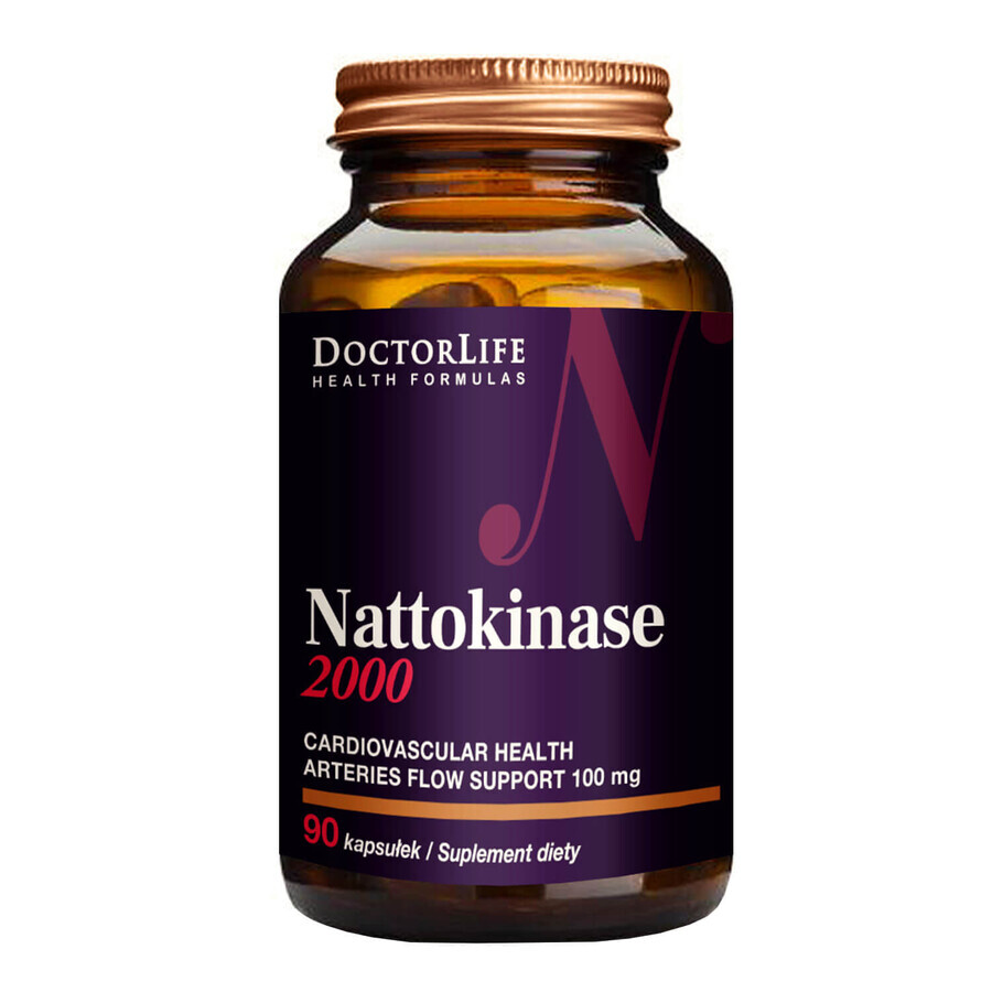 Comprar Doctor Life Nattokinase 2000, 90 cápsulas Doctor Life Nattokinase 2000, 90 cápsulas
