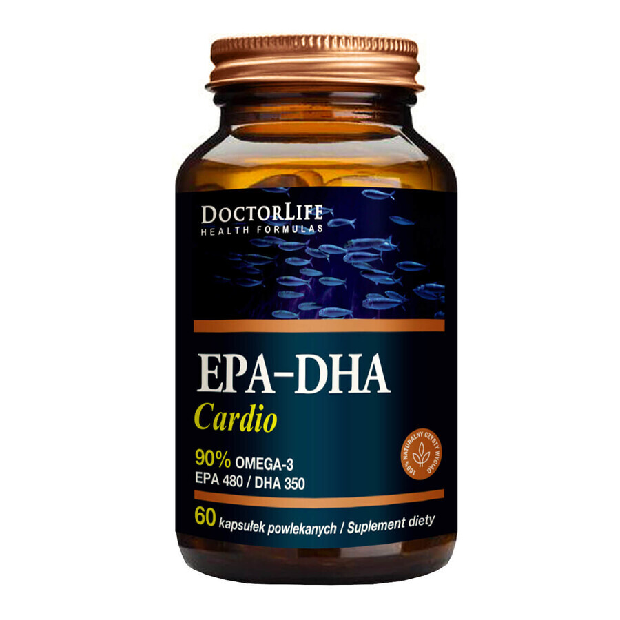 Acquista Vita del Dottore EPA-DHA Cardio - 90% Omega-3 EPA 480/ DHA 350, 60 capsule Vita del Dottore EPA-DHA Cardio - 90% Omega-3 EPA 480/ DHA 350, 60 capsule