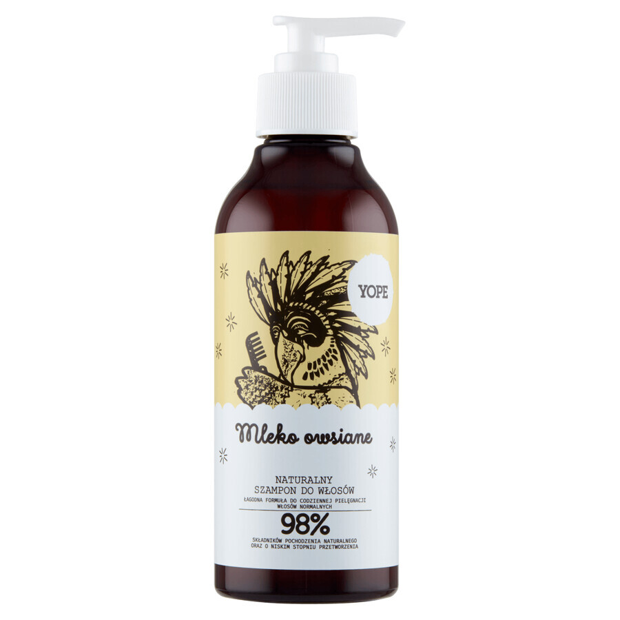 Buy Yope Oat Milk, Natural shampoo for normal hair, 300 ml Yope Oat Milk, Natural shampoo for normal hair, 300 ml