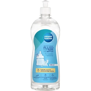 Canpol Babies, liquide de nettoyage pour biberons et tétines, hypoallergénique, 500 ml