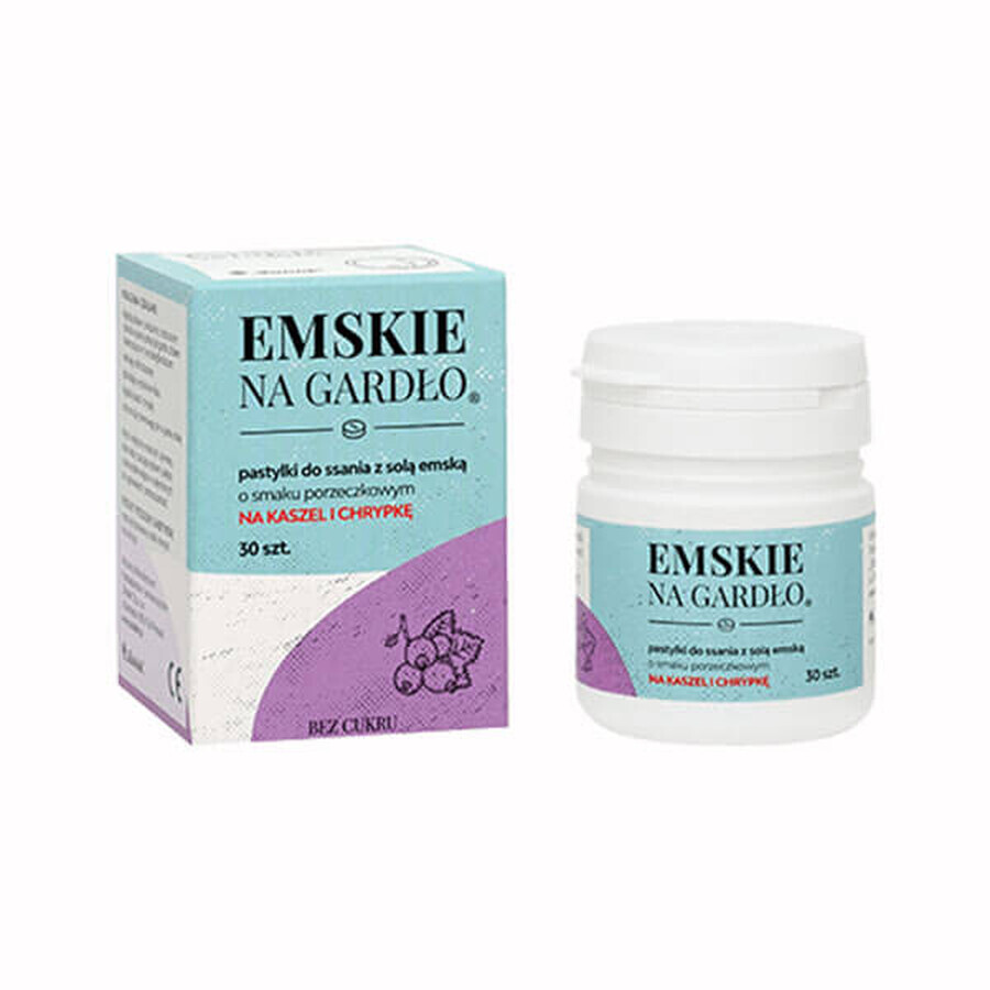 Winkel op Emskie Na Gardło, bessensmaak, 30 zuigtabletten Emskie Na Gardło, bessensmaak, 30 zuigtabletten