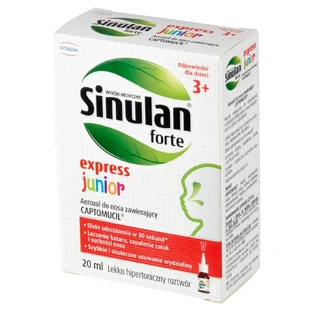 Sinulan Express Forte Junior, Nasenspray, 20 mlJunior Nasenspray gegen Schnupfen  amp; Nasenbeschwerden