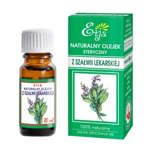Etja, aceite esencial de salvia natural, 10 ml