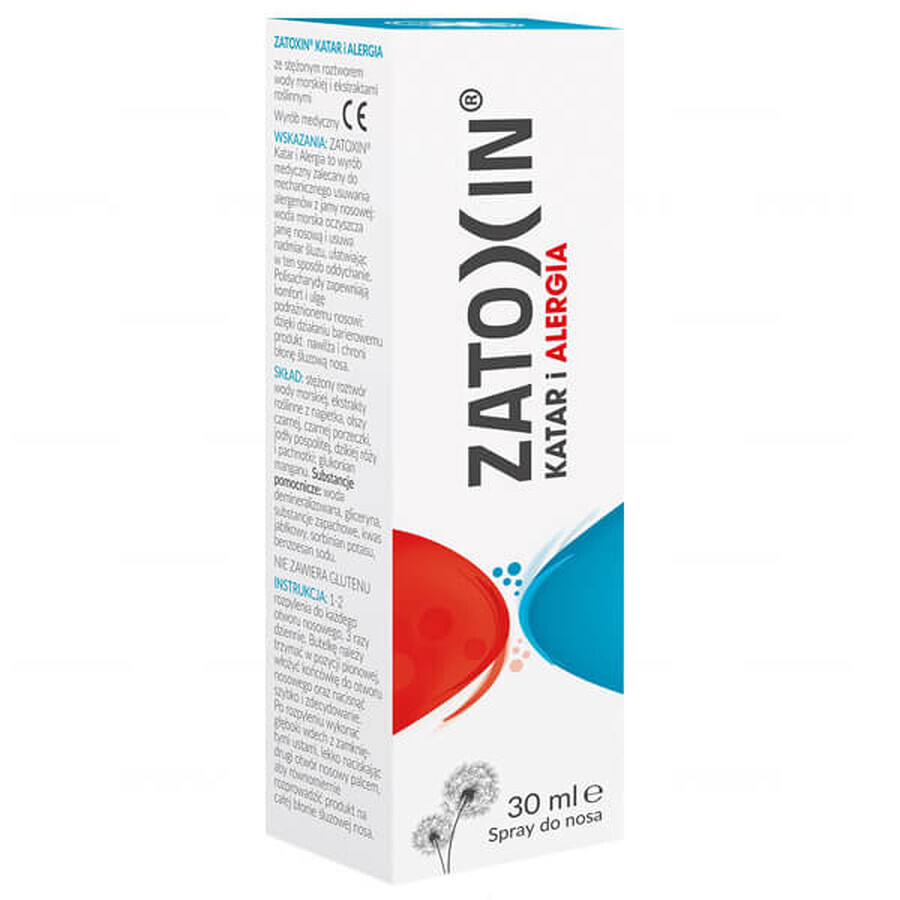 Zatoxin Rhinitis und Allergie, Nasenspray, 30 ml
