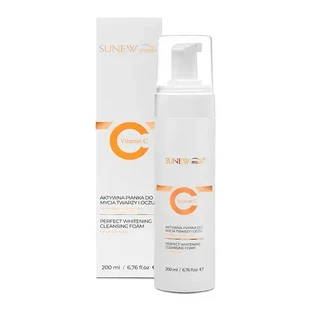 SunewMed+ Vitamina C, espuma activa para la cara y los ojos, 200 ml