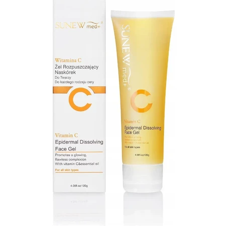 SunewMed+ Vitamine C, gezichtsgel die de opperhuid oplost, 120 g