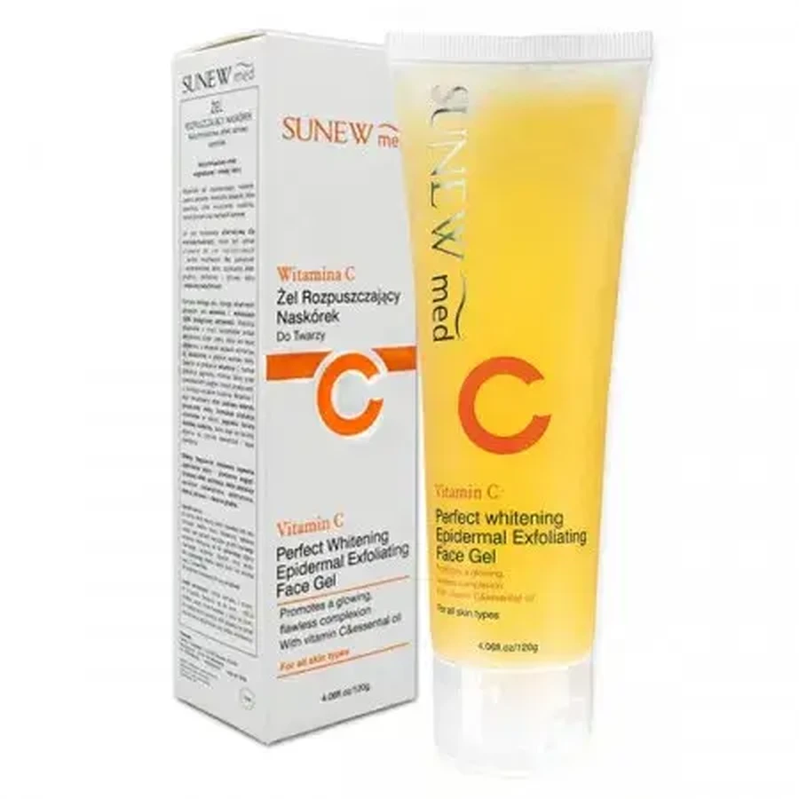 SunewMed+ Vitamine C, gezichtsgel die de opperhuid oplost, 120 g