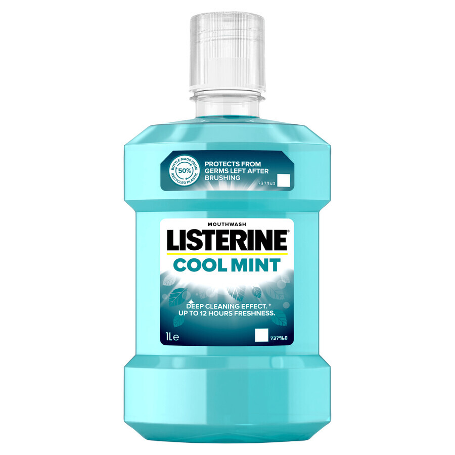 Cumpără Apa de gură Listerine Cool Mint, 1000 ml Apa de gură Listerine Cool Mint, 1000 ml