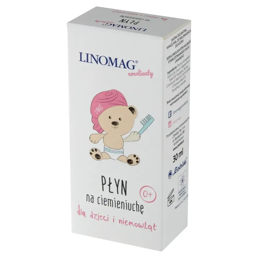 Linomag Emolients, lotion pour enfants et bébés dès le premier jour de vie, 30 ml