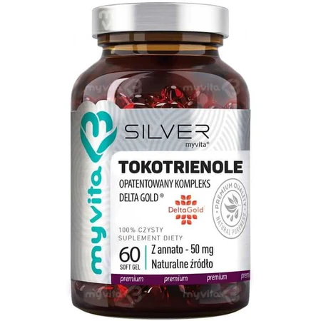 MyVita Silver Tokotrienole DeltaGold, 60 capsules