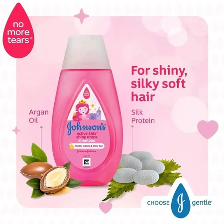 Johnsons's baby, Shiny drops, kinderhaarshampoo, 500 ml