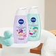 Nivea Kids, 2in1 lichaams- en haarwasgel met de geur van appelkaramel, 500 ml