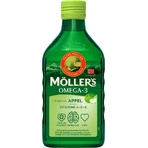 Moller's Tran noruego, mayores de 3 años, sabor manzana, 250 ml