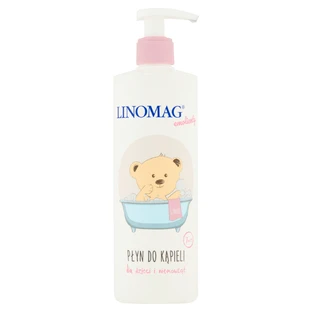 Linomag Emollients, badvloeistof voor kinderen en zuigelingen vanaf 7 maanden, 400 ml