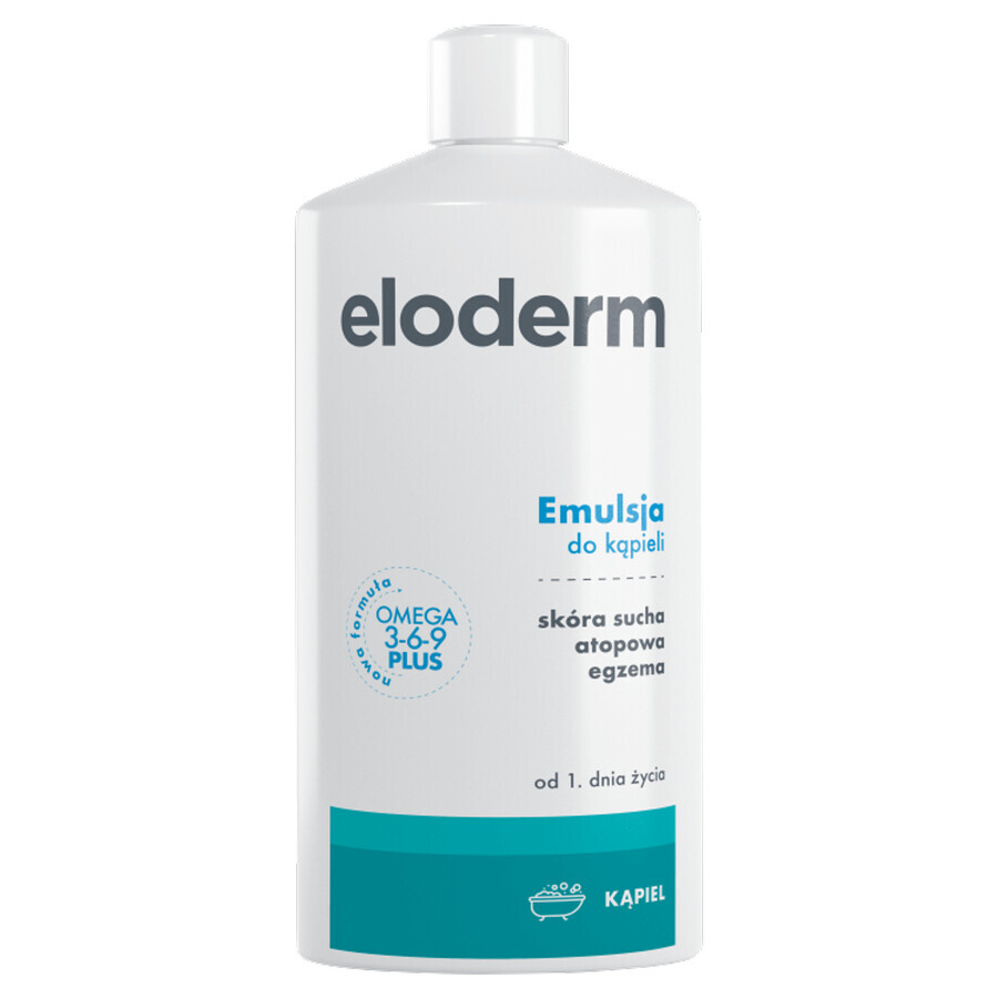 Winkel op Eloderm, bademulsie, vanaf de geboorte, 400 ml Eloderm, bademulsie, vanaf de geboorte, 400 ml
