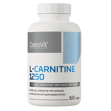 OstroVit, L-Carnitina Supreme 1250, 60 cápsulas