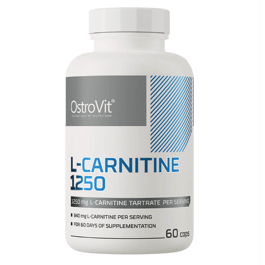 OstroVit, L-Carnitina Suprema 1250, 60 capsule