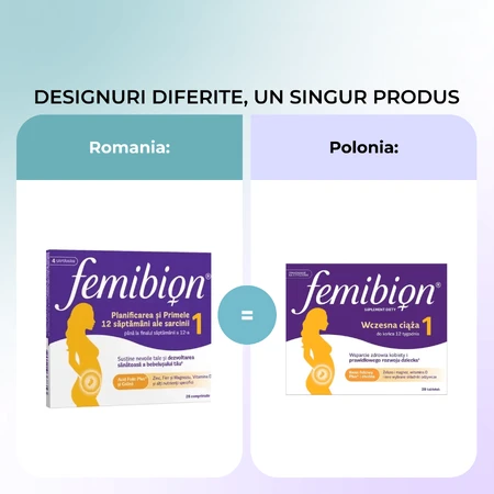 Femibion ​​​​1 Inizio gravidanza, 28 compresse