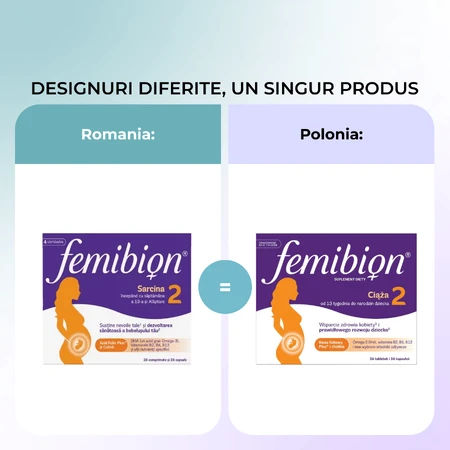 Integratore alimentare Femibion 2 - 28 compresse e 28 capsule