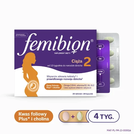 Femibion 2 Pregnancy, 28 tablets + 28 capsules