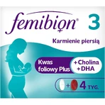 Femibion ​​3 Breastfeeding with Folic Acid, 28 tablets + 28 capsules, Procter & Gamble