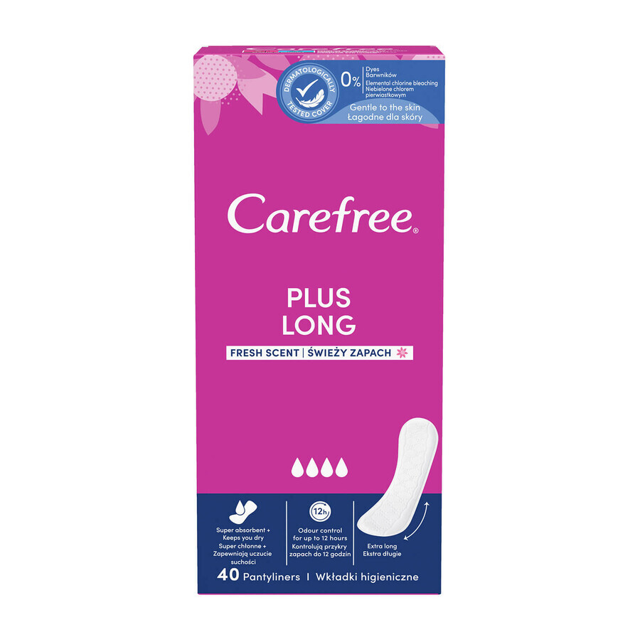 Comprar Compresas higiénicas Carefree, larga duración, aroma fresco, 40 uds. Compresas higiénicas Carefree, larga duración, aroma fresco, 40 uds.