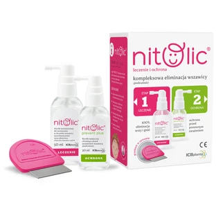 Pipi Nitolic, Wirkungsvolle Behandlung gegen Kopfläuse, 50ml + 30ml