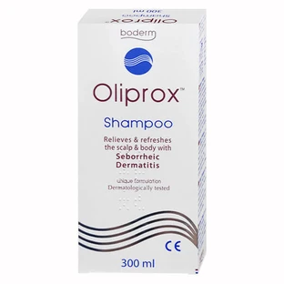 Oliprox, shampoo voor seborroïsch eczeem van hoofdhuid en lichaam, 300 ml