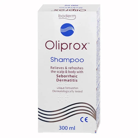 Oliprox, shampoo per la dermatite seborroica del cuoio capelluto e del corpo, 300 ml