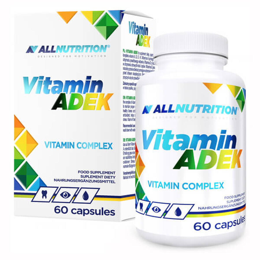 Winkel op Allnutrition Vitamine ADEK, 60 capsules Allnutrition Vitamine ADEK, 60 capsules