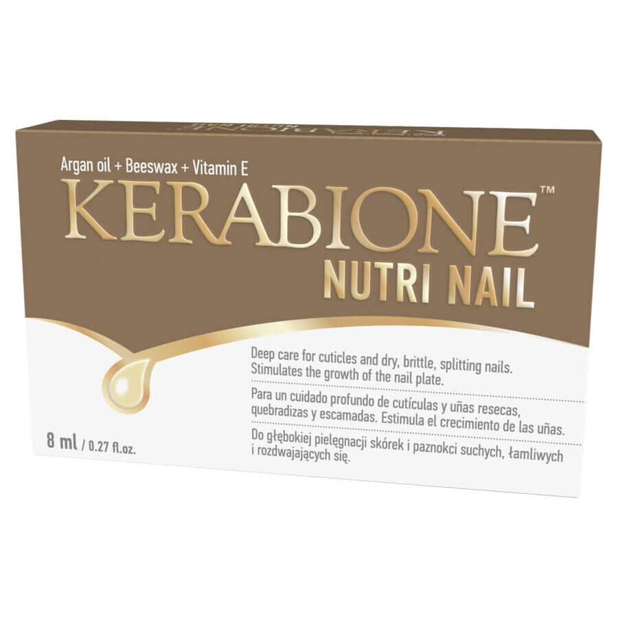 Comprar Kerabione Nutri Nail, suero para uñas, 8 ml Kerabione Nutri Nail, suero para uñas, 8 ml