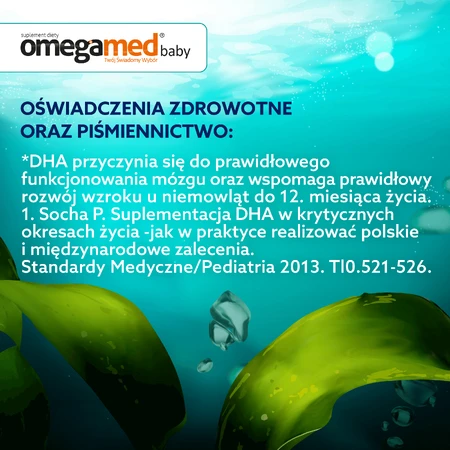 Omegamed Baby DHA, vanaf de geboorte, 30 twist-off capsules