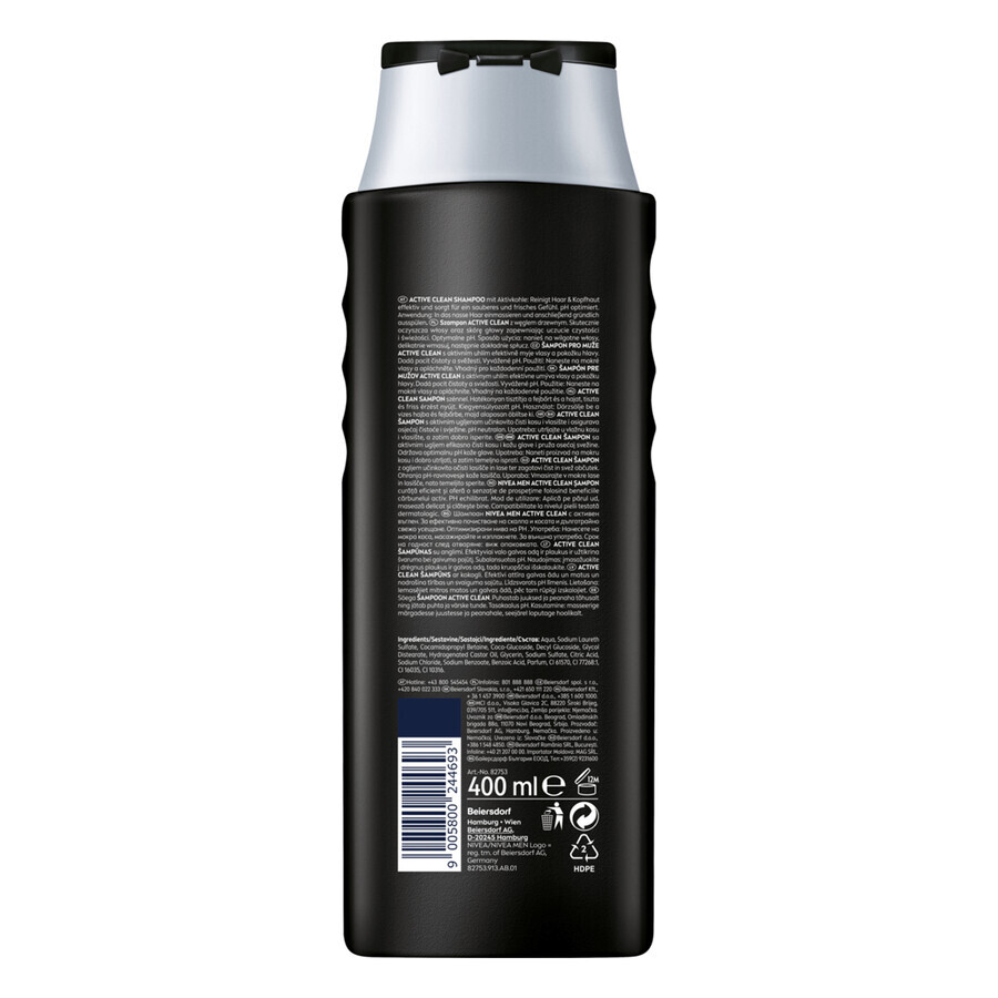 Shop Nieva Herren, Haarshampoo, Activ Clean, 400 ml Nieva Herren, Haarshampoo, Activ Clean, 400 ml