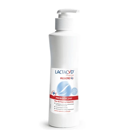 Lactacyd Pharma Prebiotic+, probiotische vloeistof voor intieme hygiëne, 250 ml BESCHADIGDE VERPAKKING