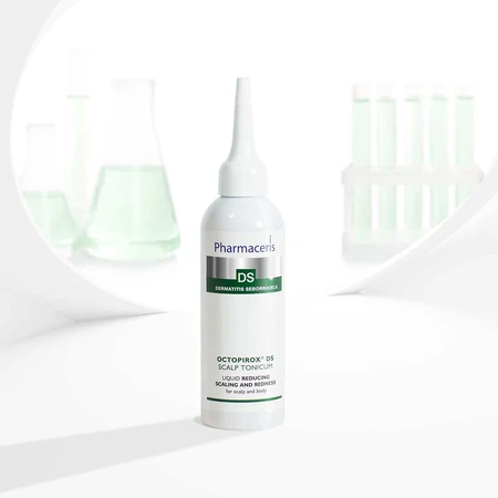 Pharmaceris DS Octopirox DS Tónico para el cuero cabelludo, reducción de la descamación y el enrojecimiento, 100 ml