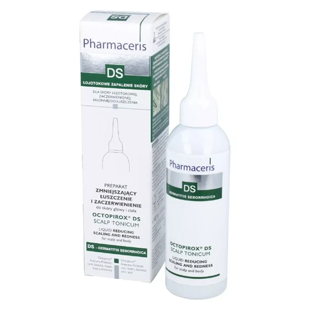 Pharmaceris DS Octopirox DS Tónico para el cuero cabelludo, reducción de la descamación y el enrojecimiento, 100 ml