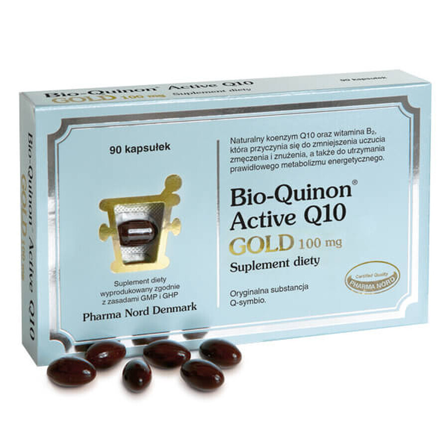 Winkel op Bio-Quinon Actief Q10 Goud 100 mg, 90 capsules Bio-Quinon Actief Q10 Goud 100 mg, 90 capsules