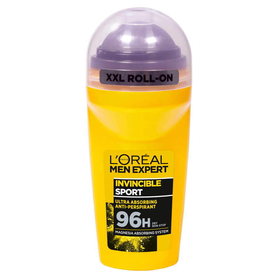 Winkel op L'Oréal Men Expert Invincible Sport, roll-on anti-transpirant, 50 ml L'Oréal Men Expert Invincible Sport, roll-on anti-transpirant, 50 ml