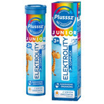 Plusssz Junior Elektrolity Complex, for children over 3 years of age, orange flavor, 20 effervescent tablets Plusssz Junior Elektrolity Complex, for children over 3 years of age, orange flavor, 20 effervescent tablets