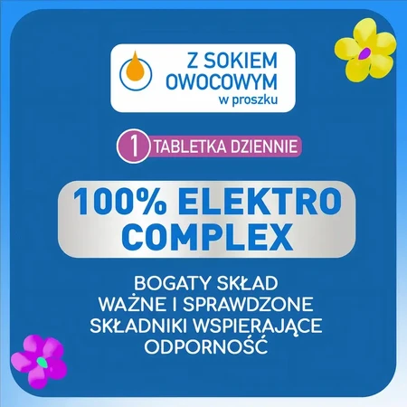 Plusssz Junior Elektrolity Complex, Orangengeschmack, 20 Brausetabletten