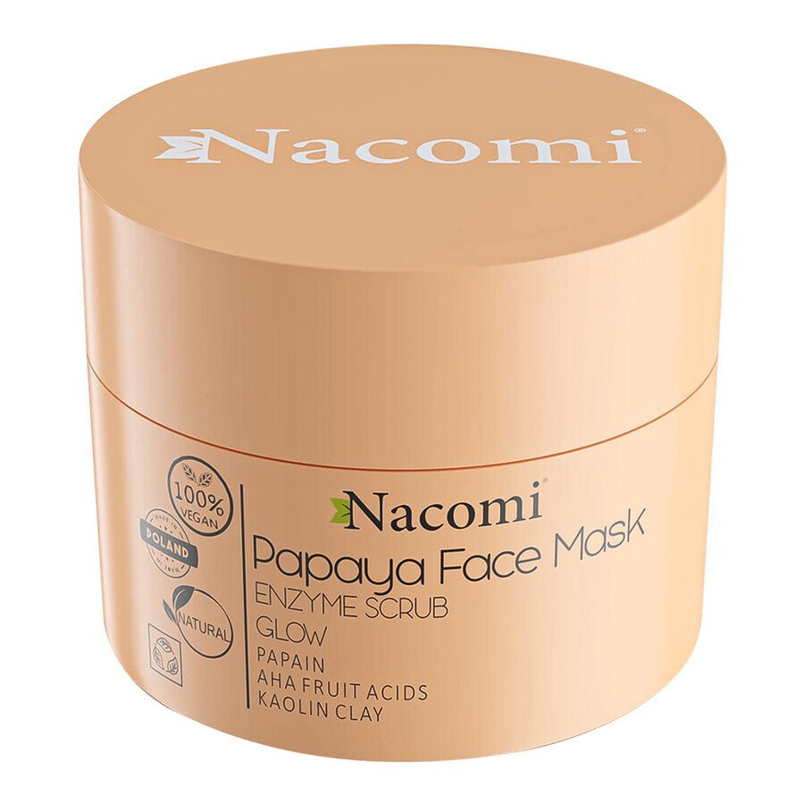 Acquista Maschera Enzimatica Viso Papaya Nacomi con Papaìna, 50ml Maschera Enzimatica Viso Papaya Nacomi con Papaìna, 50ml