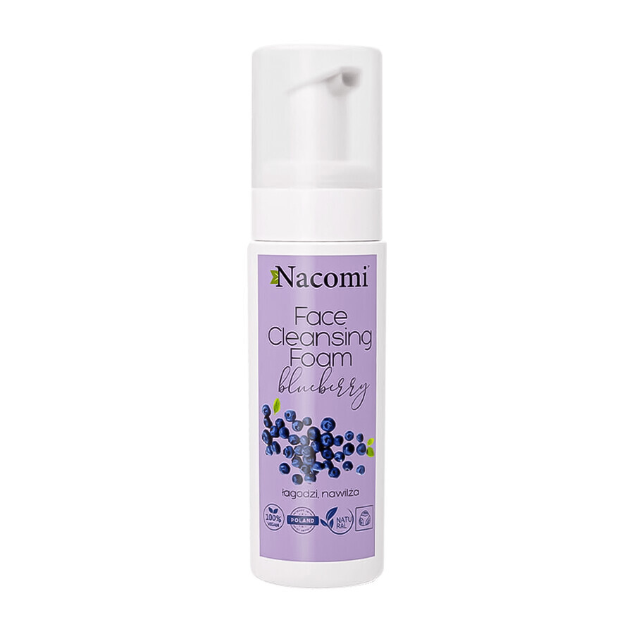 Winkel op Nacomi, gezichtsschuim, bosbes, 150 ml Nacomi, gezichtsschuim, bosbes, 150 ml