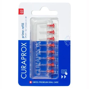 Curaprox CPS 07 Prime Refill, interdental brushes, 8 pieces