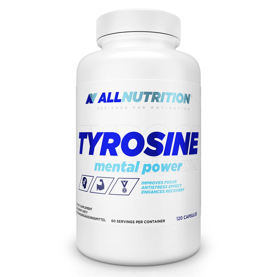 Acquista Allnutrition Tyrosina Potenza Mentale, 120 capsule. Allnutrition Tyrosina Potenza Mentale, 120 capsule.