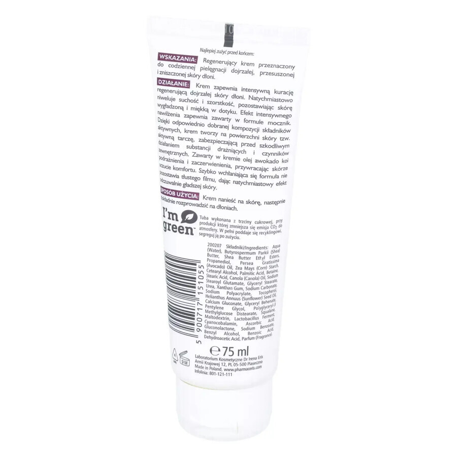 Pharmaceris G Regenovum, Cremă dermo-curativă pentru mâini, 75 ml Pharmaceris G Regenovum, Cremă dermo-curativă pentru mâini, 75 ml
