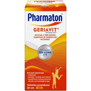 Pharmaton Geriavit, 30 filmomhulde tabletten